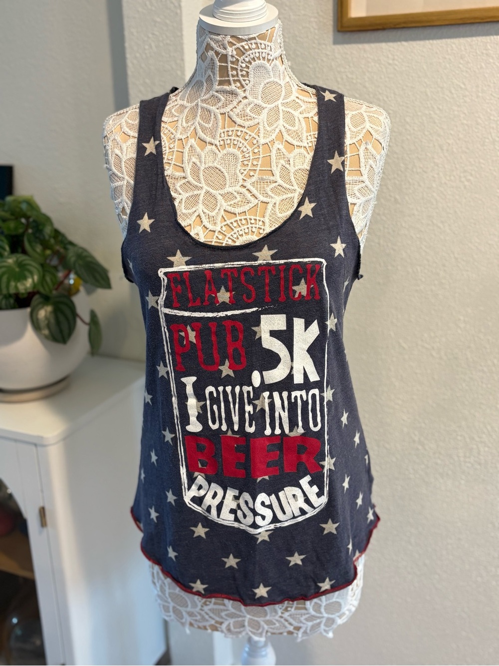 I give in to Beer Pressure 5K Tank top